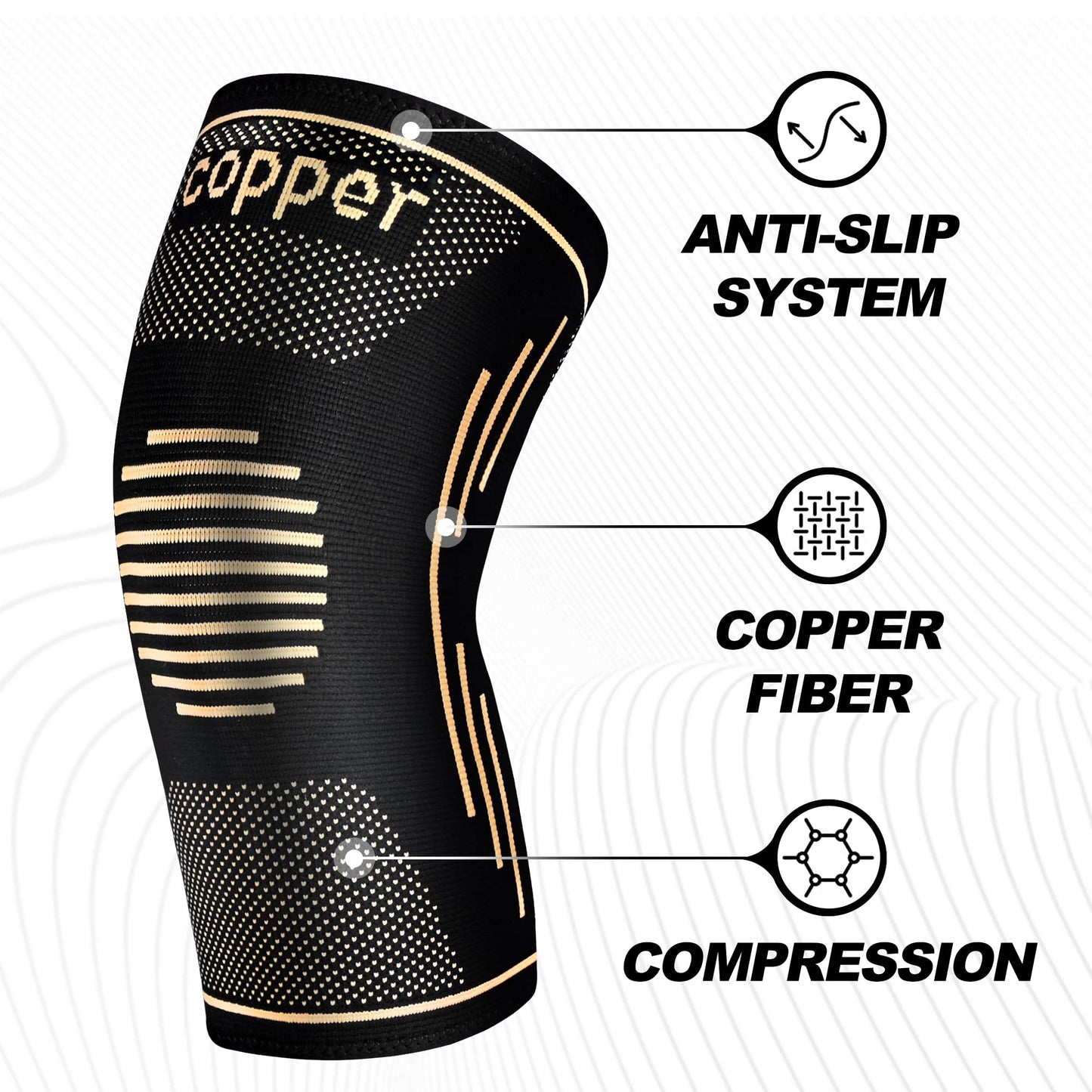 Copper Knee Braces